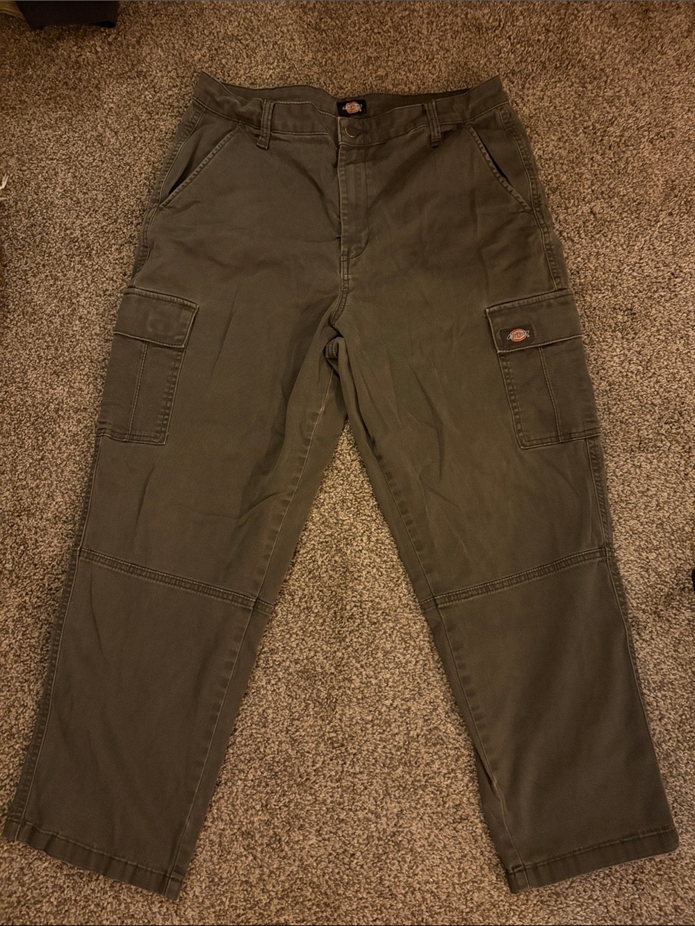 Dickies Men’s Olive Cargo Utility Pants